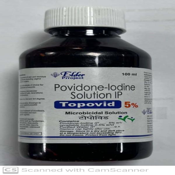 TOPOVID 5% Solution 100ml