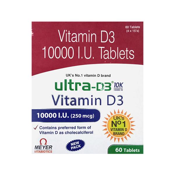 Ultra D3 10K Tablet 15'S