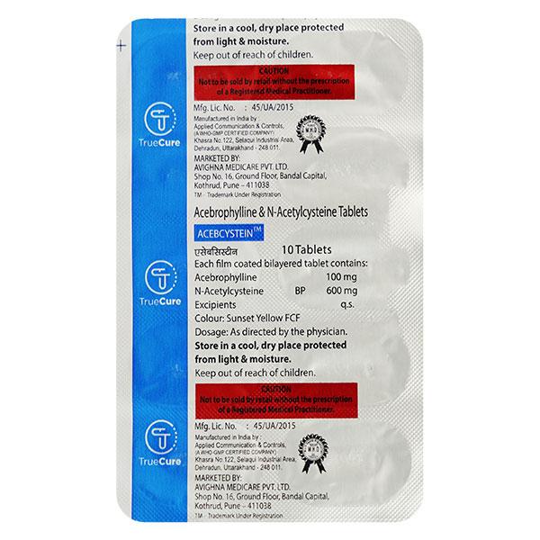 ACEBCYSTEIN Tablet 10's