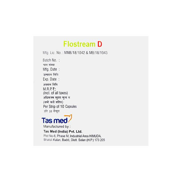 FLOSTREAM D Capsule 10's