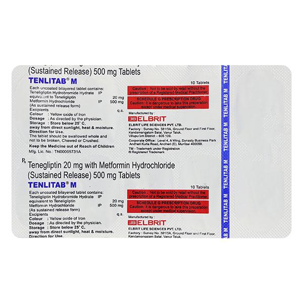 TENLITAB M Tablet 10's