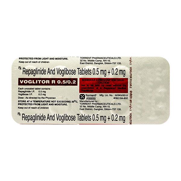 VOGLITOR R 0.5/0.2 Tablet 10's