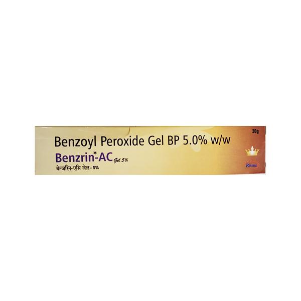 BENZRIN AC 5% Gel(topical) 20gm
