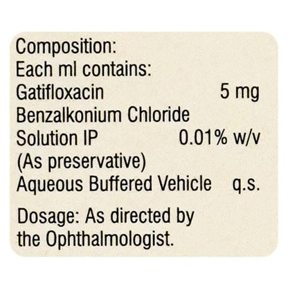 Gatilox HS Eye Drops 3ml