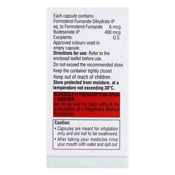 Quikhale FB 6/400mcg Capsule 30'S