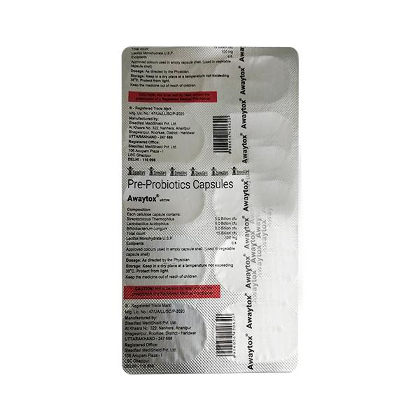 Awaytox Capsule 10'S