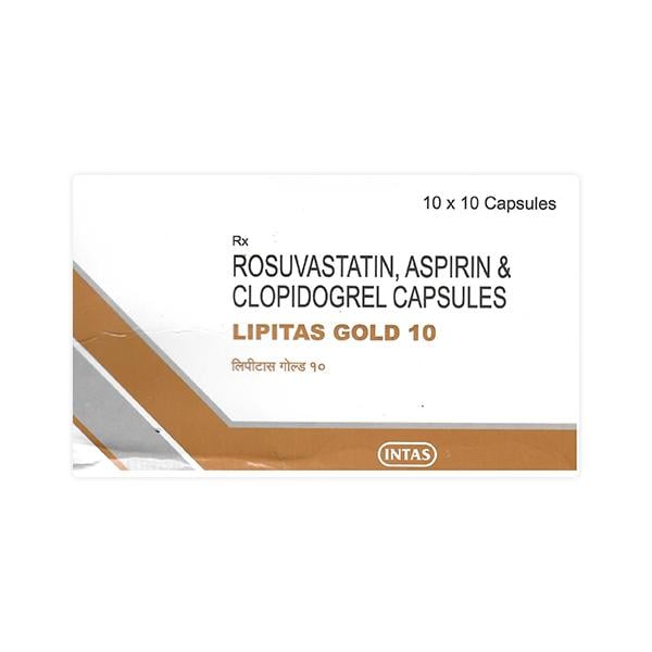 LIPITAS GOLD 10 Capsule 10's