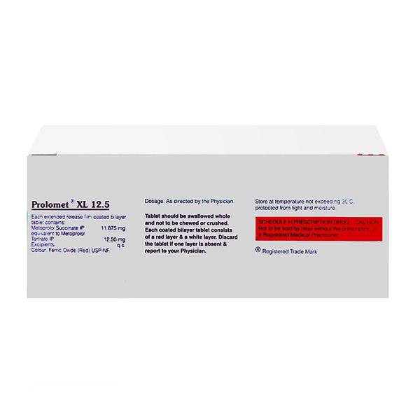 Prolomet XL 12.5mg Tablet 10'S