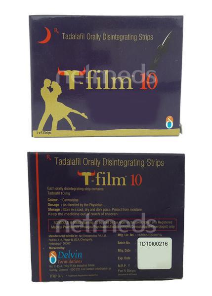 T Film 10mg Disintegrating Strips 5'S