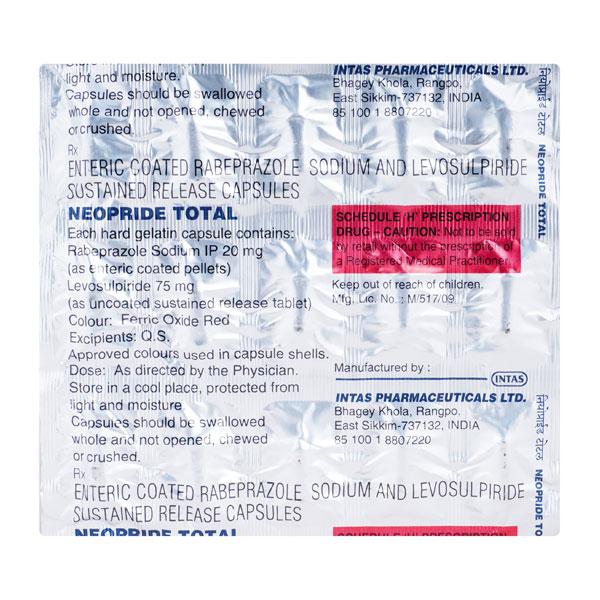 Neopride Total Capsule 15'S