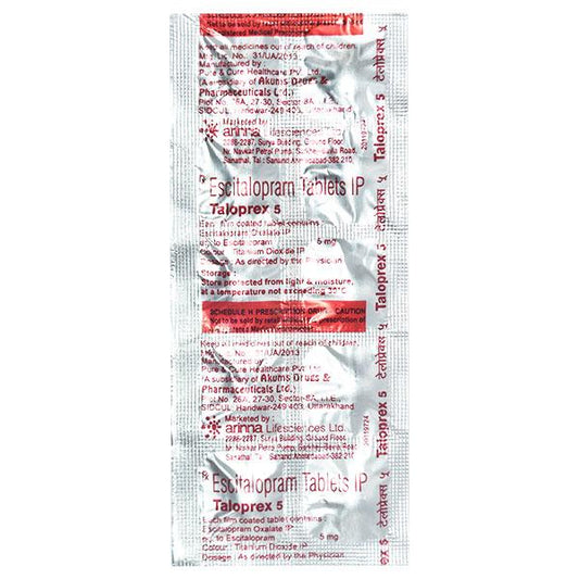 Taloprex 5mg Tablet 10'S