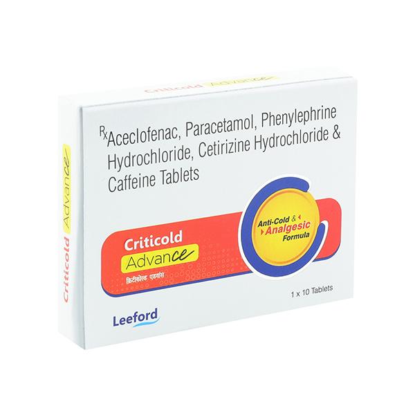 CRITICOLD ADVANCE Tablet 10's