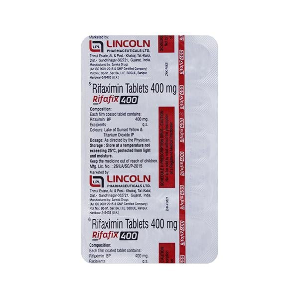 RIFAFIX 400 Tablet 10's