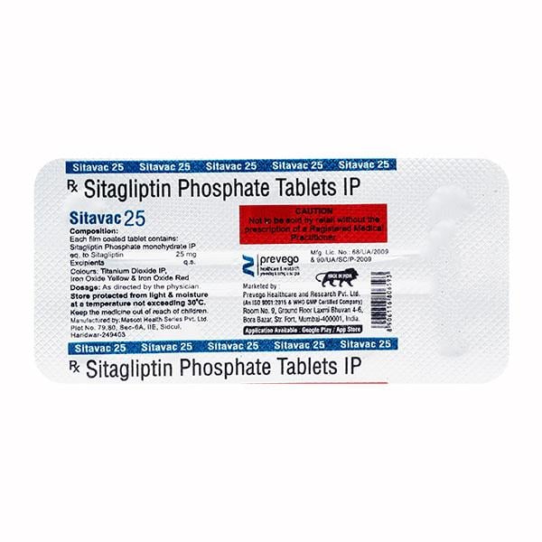 SITAVAC 25 Tablet 7's