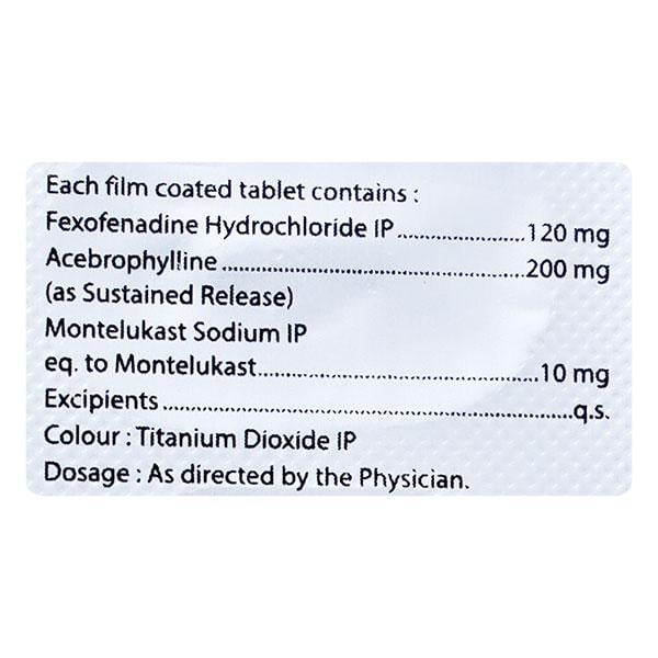 FEXOPRIDE AM Tablet 10's