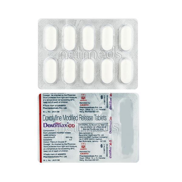 Doxomax OD Tablet 10'S
