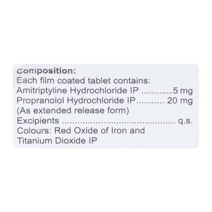 AMNURITE BETA ER 5/20 Tablet 10's