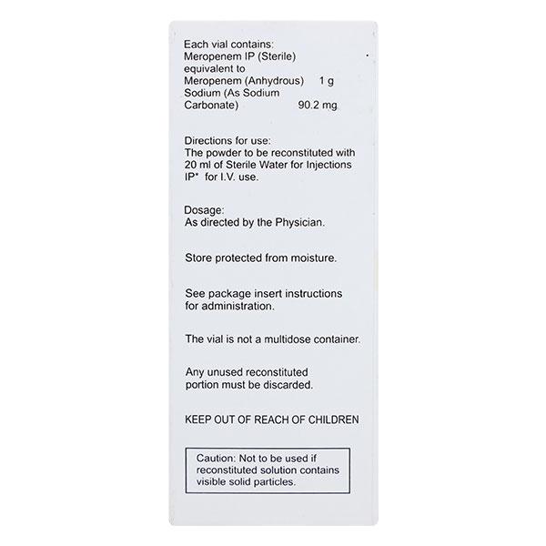 Meromac 1gm Injection 1's