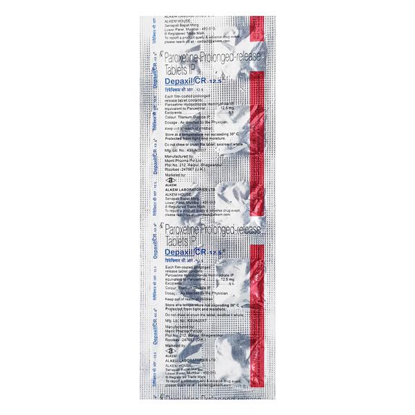 Depaxil CR 12.5mg Tablet 10'S