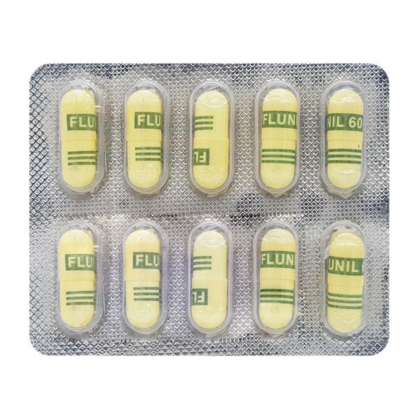 Flunil 60mg Capsule 10'S
