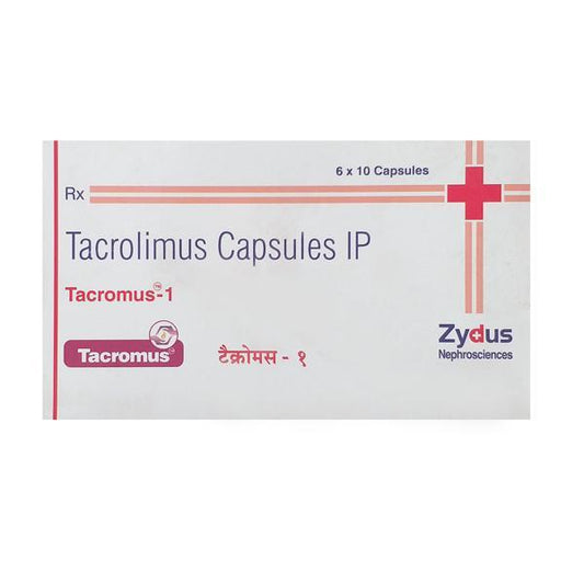 Tacromus 1mg Capsule 10'S