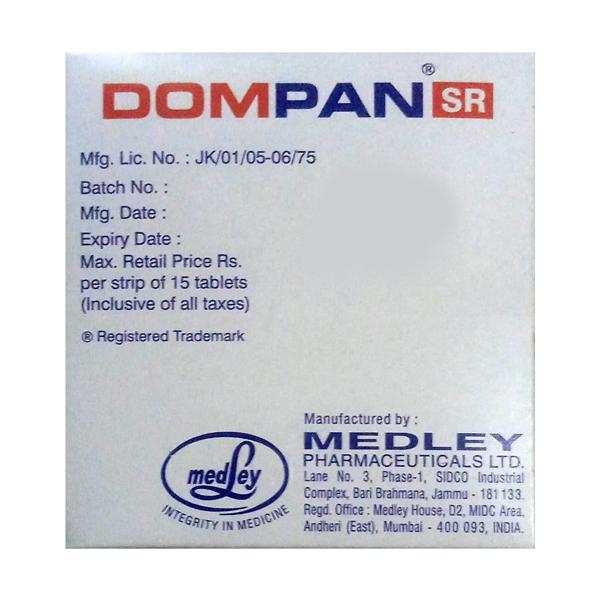 DOMPAN SR Tablet 15's