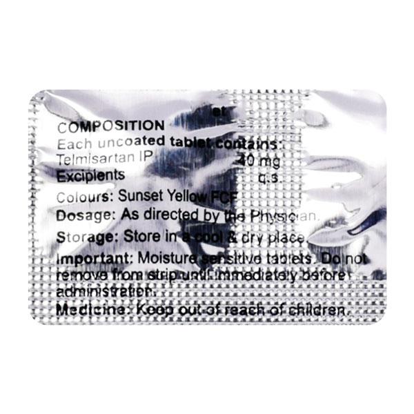 Telmisartan(Dr.Reddys) 40mg Tablet 100'S