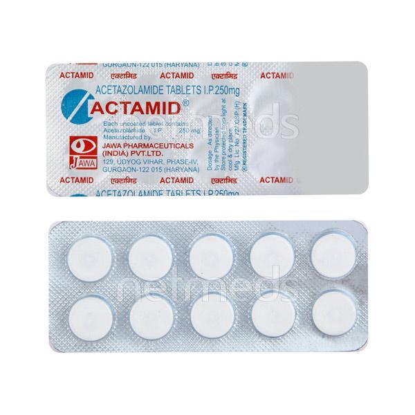 Actamid 250mg Tablet 10'S