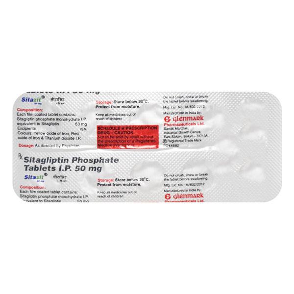 SITAZIT 50 Tablet 10's