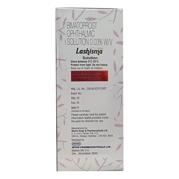 Lashisma Solution 3ml