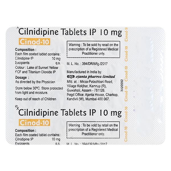 CINOD 10mg Tablet 20's