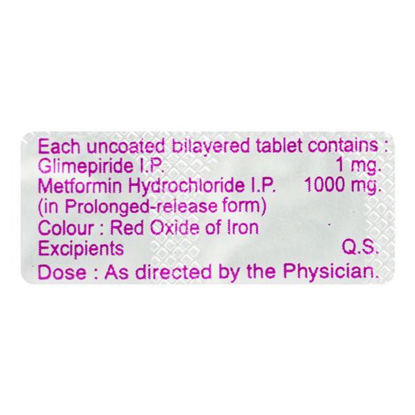 Glimison M Forte 1/1000mg Tablet 10'S