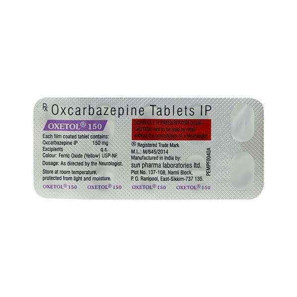 Oxetol 150mg Tablet 10'S