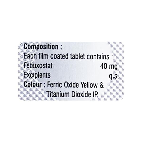 FEBUVAC 40 Tablet 10's