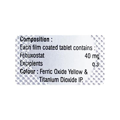 FEBUVAC 40 Tablet 10's