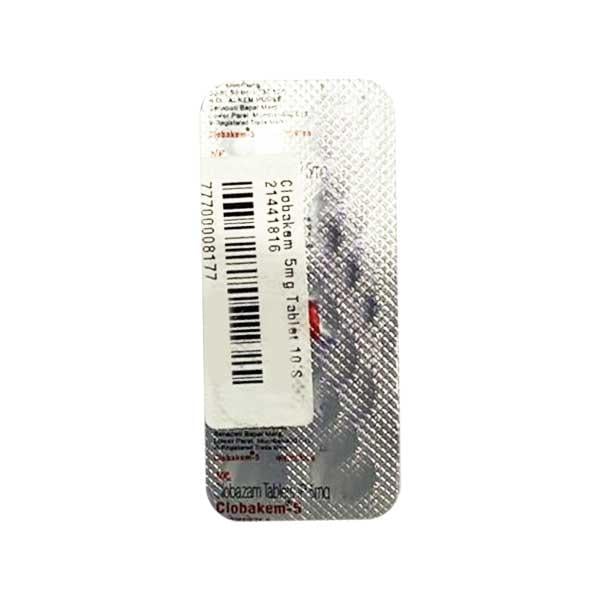 Clobakem 5mg Tablet 10'S