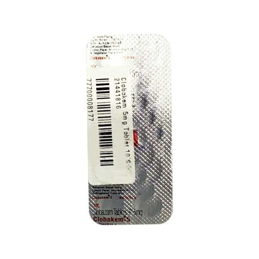 Clobakem 5mg Tablet 10'S
