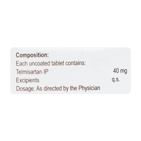Telmiget 40mg Tablet 10'S