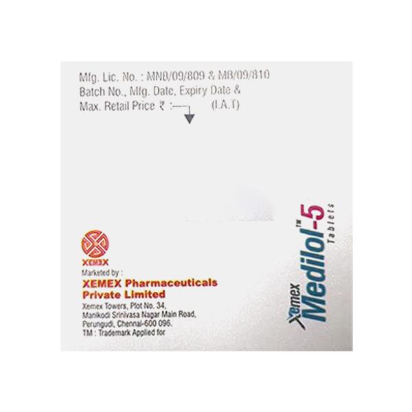 MEDILOL 5 Tablet 15's