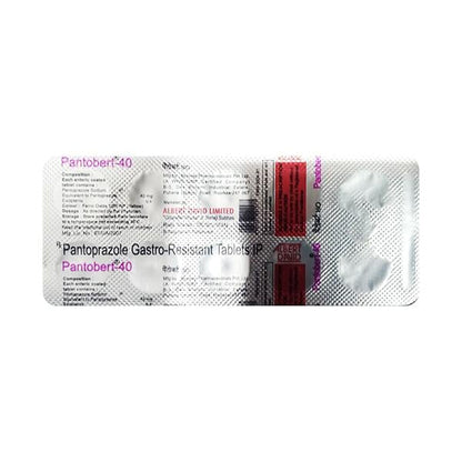 PANTOBERT 40 Tablet 10's
