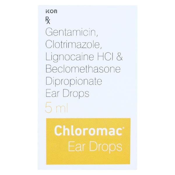 CHLOROMAC Ear Drops 5ml