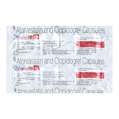 Storvas CV 20mg Capsule 10'S