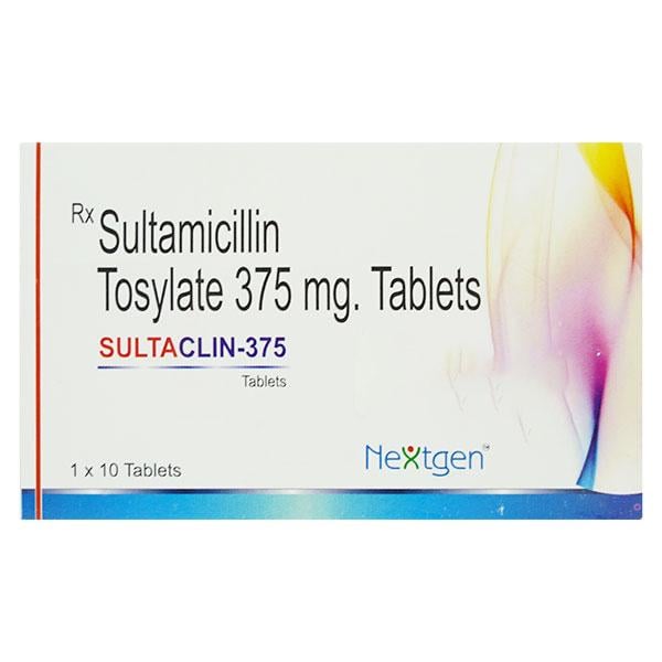 SULTACLIN 375 Tablet 10's