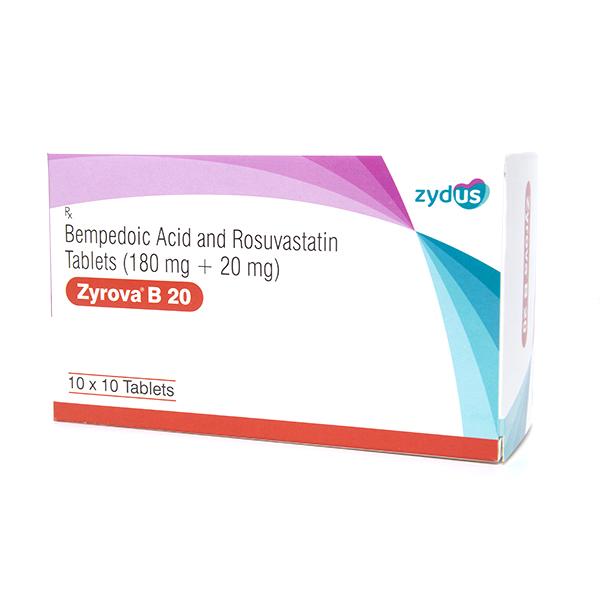 ZYROVA B 20 Tablet 10's