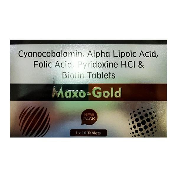 MAXO GOLD NEW Tablet 10's