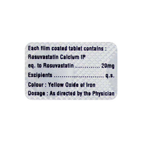 ROSTAKE 20 Tablet 15's