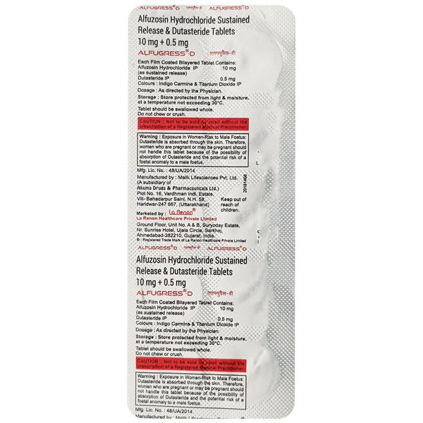 Alfugress D Tablet 10'S