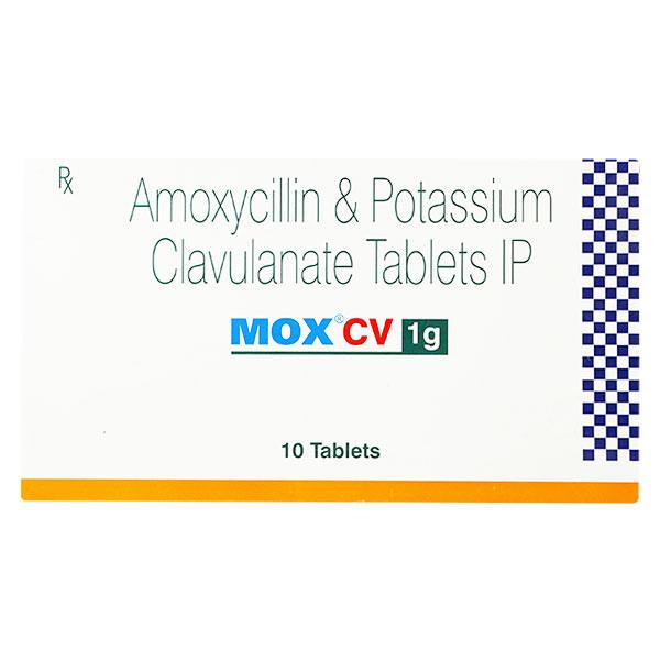 MOX CV 1gm Tablet 10'S