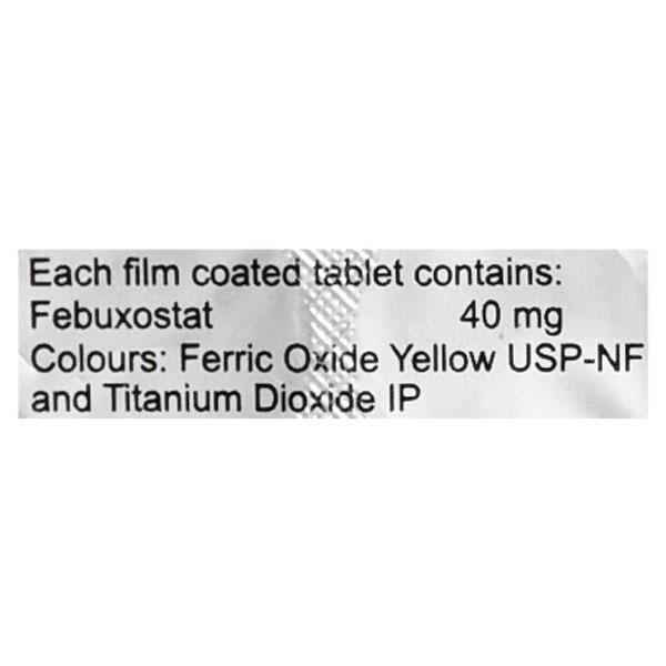 Febumac 40mg Tablet 10'S