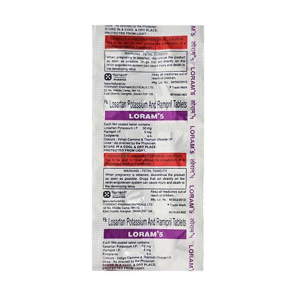 Loram 5mg Tablet 10'S